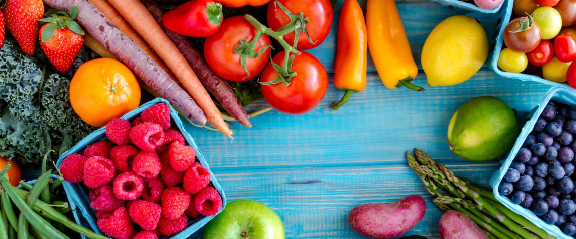 assorted fruits and vegetables
